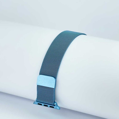 Ремешок для Apple watch 38/40/41mm Milanese Loop Band Azure 